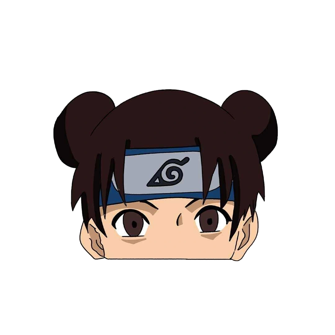 Naruto girl Sticker